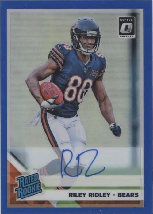 Blue Prizm Autographs