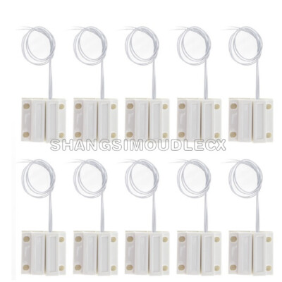 5Pairs MC-38 Wired Door Window Sensor Magnetic Switch Home Alarm System