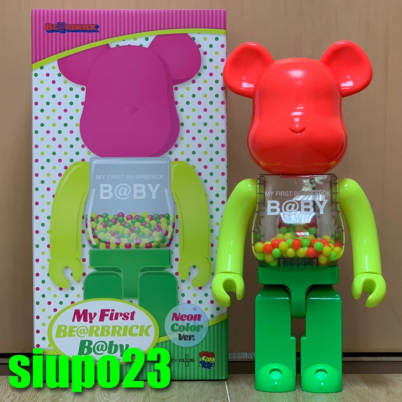 MY FIRST BE@RBRICK B@BY NEON Ver. 400%新品