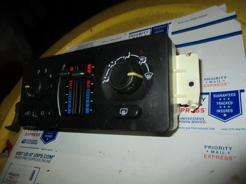 🔥 08' TRAILBLAZER TEMPERATURE AC HEAT AIR CLIMATE CONTROL SWITCH DEFROSTER DASH - Picture 2 of 12