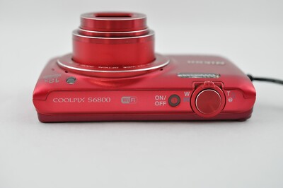 Nikon COOLPIX S6800 レッド、状態良好 Nikon COOLPIX S6800 レッド、状態良好 Nikon Coolpix S6800
