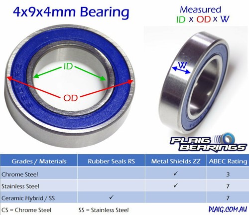 Aussie Bearings - Precision High Speed Bearings - Heat Resistant Proven Quality - Picture 15 of 90