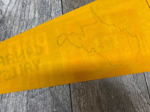 Banderín de recuerdo vintage del valle de Canaán VT - Imagen 9 de 10
