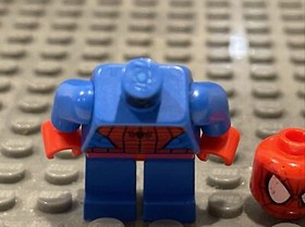 LEGO Spiderman minifigure from 10687 Junior Spider-Man Hideout Minifig Only