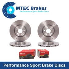 Mercedes ML270 CDI W163 99-05 Vorne Heck Gelochte Bremsscheiben Beläge 345mm Mercedes ML270 CDI W163 99-05 Vorne Heck Gelochte Bremsscheiben Beläge 345mm