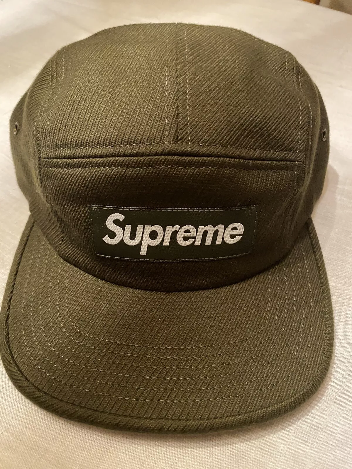 2016 Supreme Cavalry Camp Cap Olive Neuf avec étiquettes 