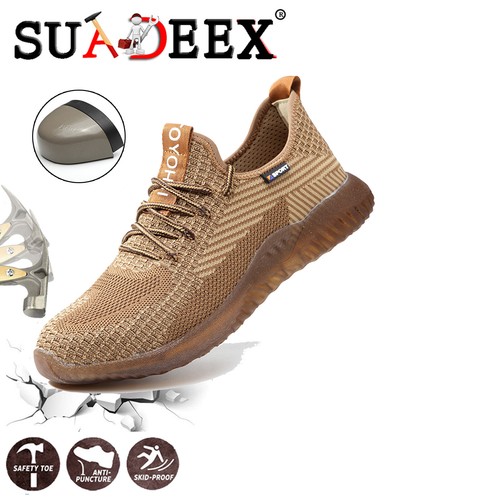 Mens Safety Shoes Trainers Lightweight Sports Steel Toe Cap Work Boots Hiking UK - Picture 95 of 106