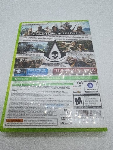 Assassin's Creed IV: 4 Black Flag GameStop Edition Microsoft Xbox 360 - Picture 2 of 6