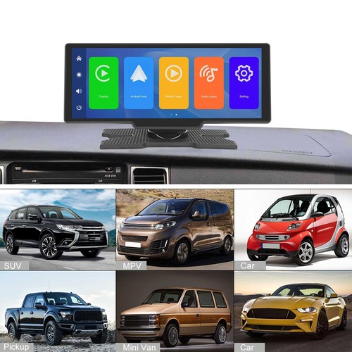 Radio estéreo portátil inalámbrica CarPlay Android pantalla táctil automática para automóvil HD 10,26 - Imagen 12 de 20