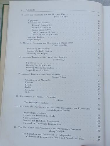 book VETERINARY NECROPSY PROCEDURES jones gleiser animal vet 1954 ed illustrate - Picture 7 of 8