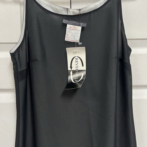 Reversible Dress 2 Color Black& White Sleeveless NWT - Picture 4 of 18