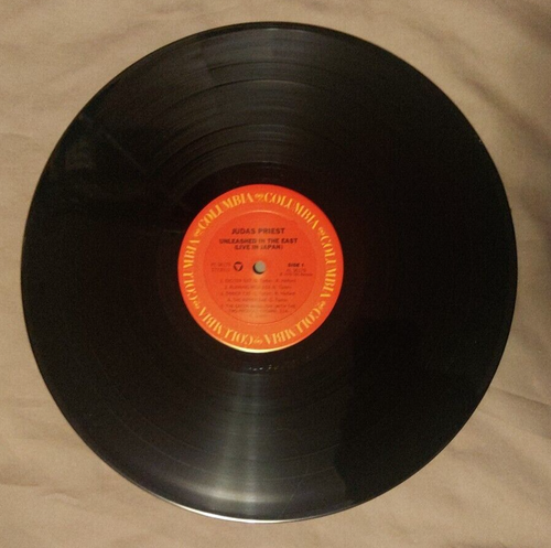 JUDAS PRIEST Unleased In The East 1979 original Vinyl LP Record NM-MINT PC36179 - Picture 3 of 4