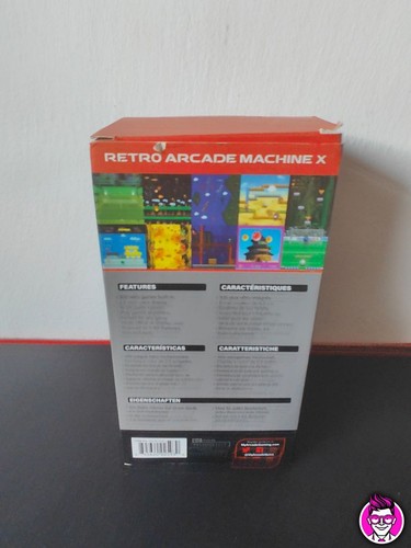 Retro Arcade Machine X 300 - Sistema di gioco portatile con 300 giochi Dreamgear - Foto 6 di 6