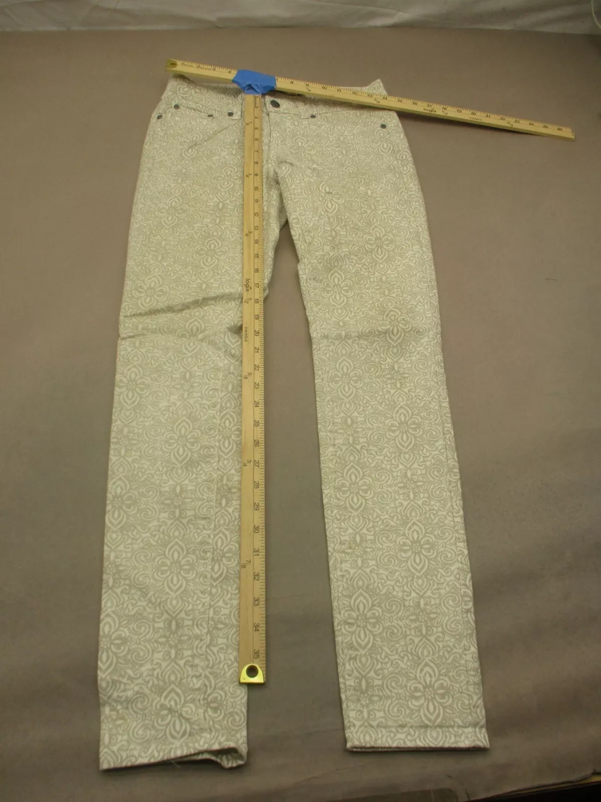 prana paisley cotton blend pockets stretch chino pants