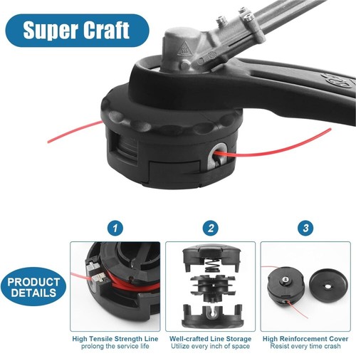 PARA CABEZAL RECORTADOR GENUINO ECHO SPEED FEED 400 SE ADAPTA A LA MAYORÍA DE LOS MODELOS SRM 99944200907 - Imagen 3 de 12