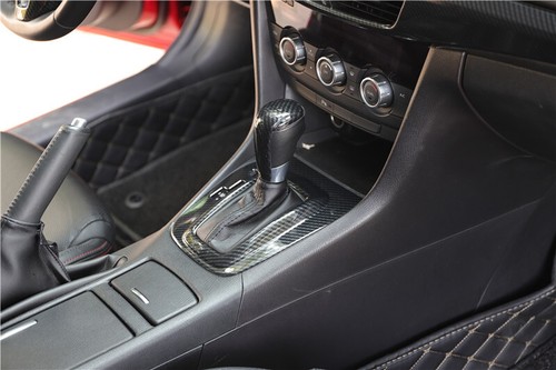 Cuadro de ajuste del panel de cambio central 1* para Mazda 6 Atenza 2014-2015 fibra de carbono - Imagen 5 de 6