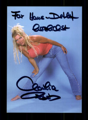 Claudia Roberts Autogrammkarte Original Signiert ## BC 147440