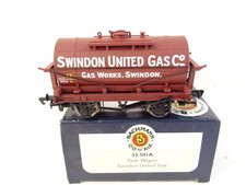 OO GAUGE BACHMANN TANKER WAGON SWINDON UNITED GAS (NICE WAGON) 33-501A