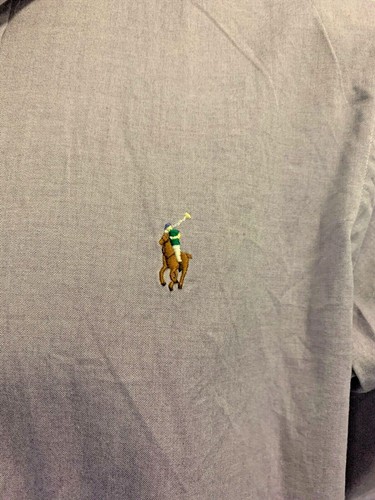 NUEVA CAMISA RALPH LAUREN HOMBRE PÚRPURA TALLA M - Imagen 3 de 5
