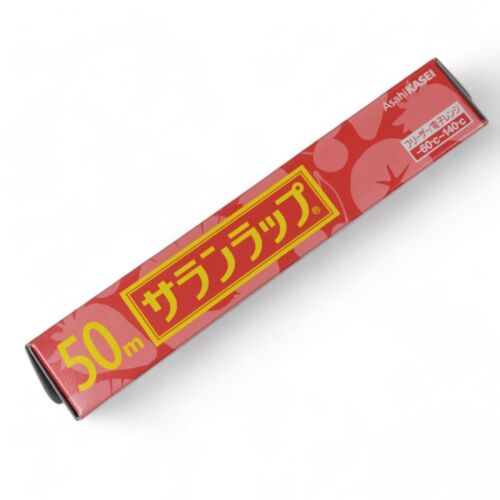 Klarsichtfolie Asahi Kasei Japan Saran Wrap Frischhaltefolie 5 Rollen mit wiederverwendbarer Ökofolie - Bild 12 von 13