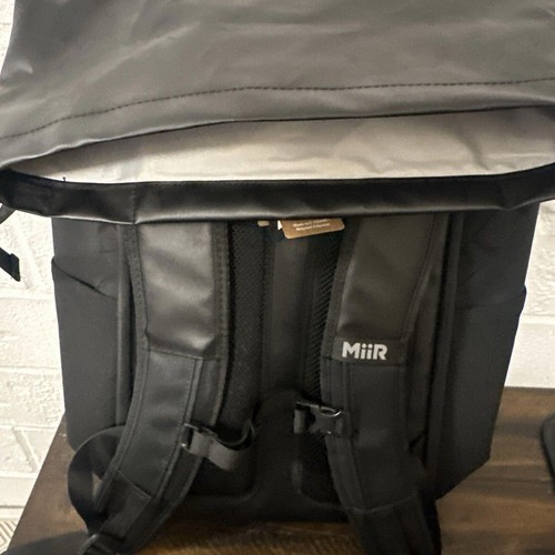 Miir Roll Top Laptop Backpack 25L Travel Bag DomainTools 15" Black Olympus 2.0 - Photo 4/8