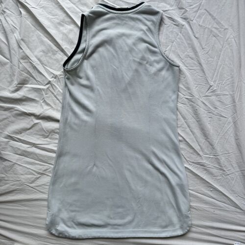 VINTAGE 2000 WHITE PEPPERMINT ADIDAS SLEEVELESS TENNIS DRESS MEDIUM - Picture 4 of 7