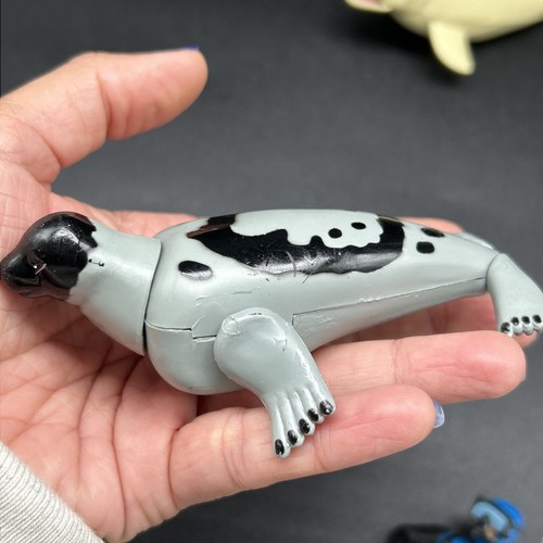 Vintage K & M Toys Sea Marine Life Ocean Turtle Whale Seal Scuba Figures - Picture 13 of 18
