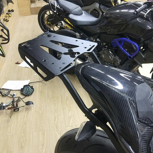 Rear Luggage Rack Carrier Black Fits For Kawasaki Z 900 2017-2019 2018 17 18 19 - Picture 2 of 9