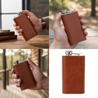 Compact Outdoor Pocket Sized Alcohols Container for Adventure Travel