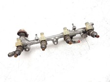 1990-1991 Acura Integra Fuel Injector Set Of 3 With Rail 16620-pr4-a00 Oem