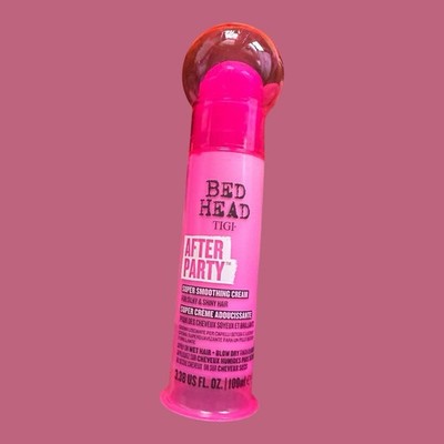 TIGI Bed Head After Party Super Smoothing Cream 3.38 oz 100ml New Frizz Control