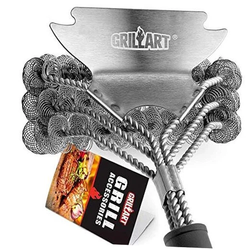 Grill Brush and Scraper Bristle Free – Safe BBQ Brush for Grill Best Rated – 