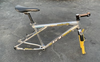 Vintage 90's GT Avalanche All Terra Mountain Bike Frame Polished