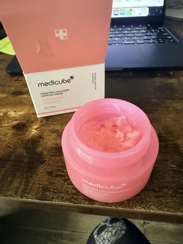 Medicube PDRN Pink Collagen Capsule Cream 55g Brightening Moisture K-Beauty