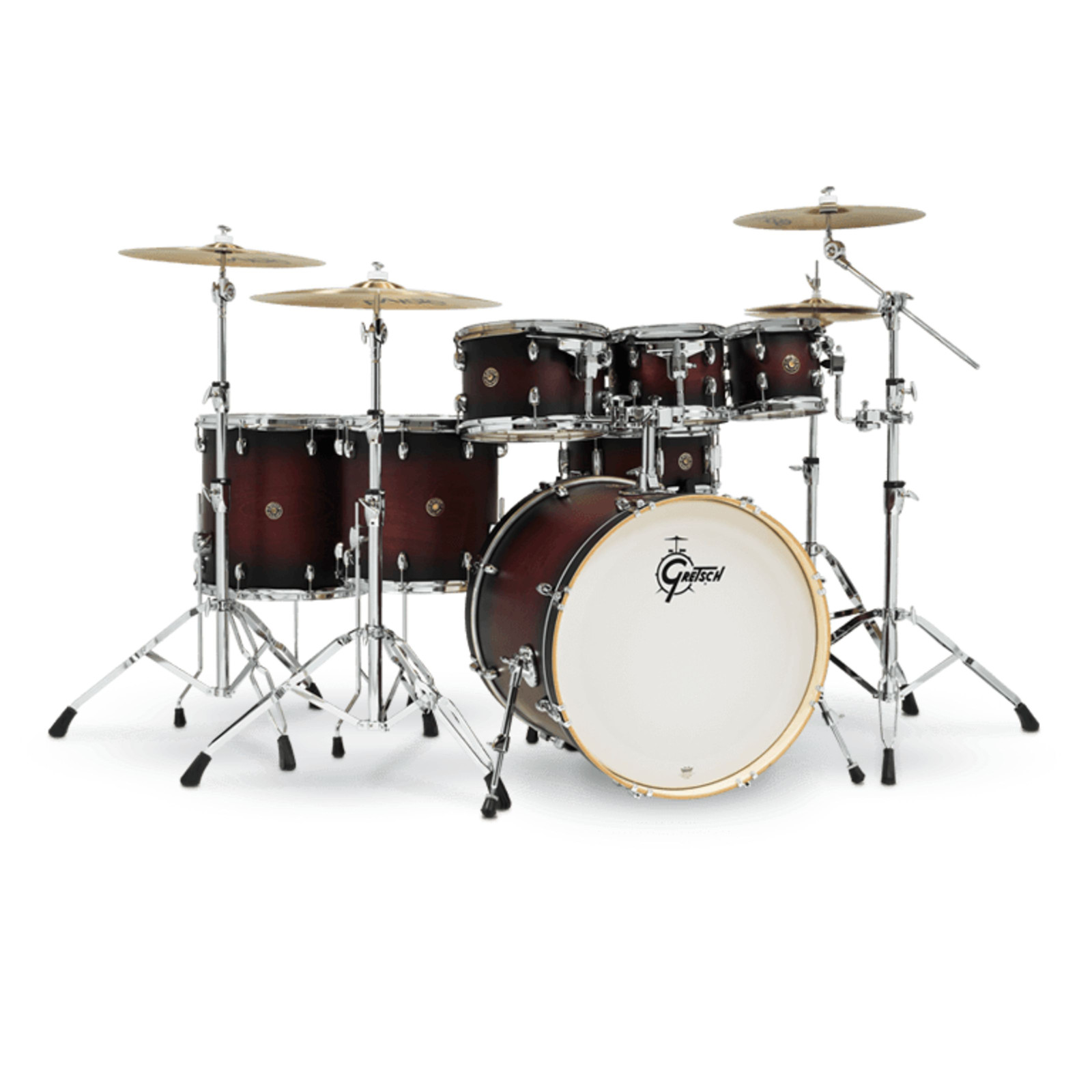 Gretsch Catalina Maple Set CM1-E826P Satin Deep Cherry Burst - Барабанный набор Kesselsatz