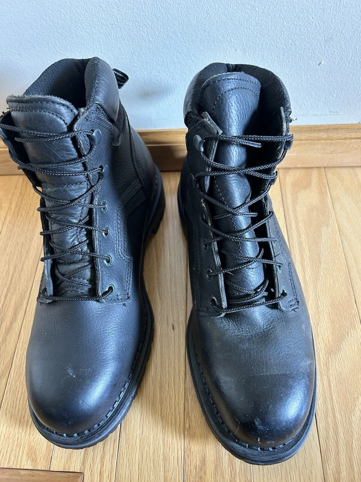 Nuevas botas utilitarias de trabajo Dyna-Force de cuero negras RED WING con punta de acero talla 9,5 para hombre Foto 2 de 4