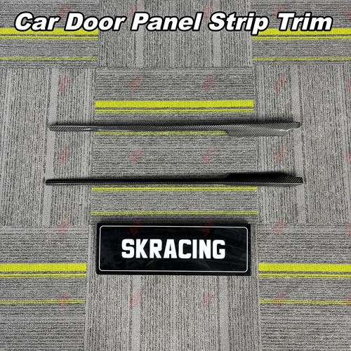 For Porsche Taycan 20+ Dry Carbon Fiber Front Rear Lip Side Skirts Wing BodyKits - Picture 38 of 48