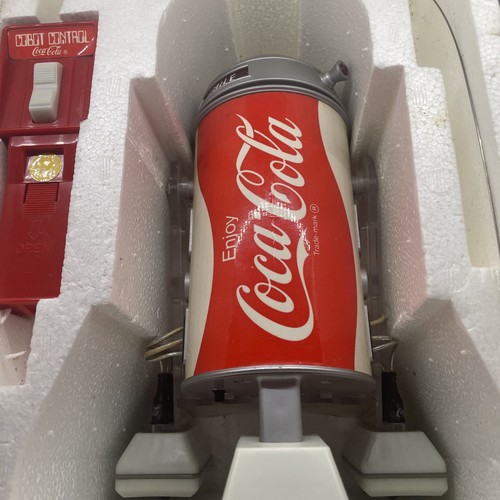 VTG 1979 COCA-COLA COBOT: Star Wars Droid Remote Control RC Toy Can Robot Coke - Picture 2 of 8