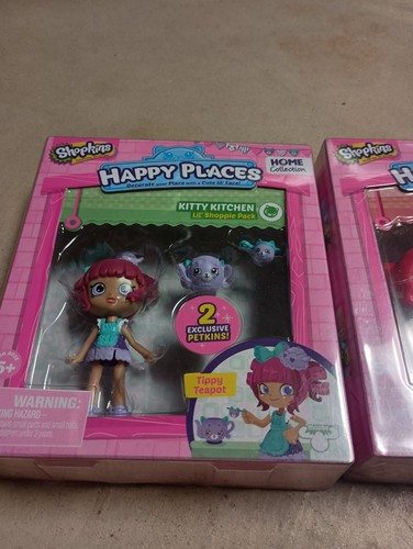 Shopkins Happy Places 2 Dolls- New/Sealed - Picture 2 of 4