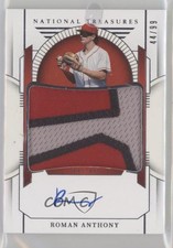 2024 National Treasures Prospect Material Signatures /99 Roman Anthony Auto