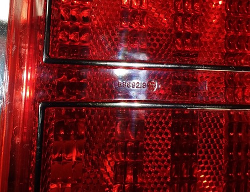NOS 1978 Chevy Monte Carlo tail-light assembly taillight lamp 78 LH GM in box - Picture 12 of 23