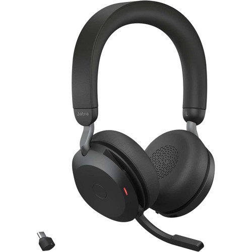 Jabra EVOLVE2 75 Kopfhörer Drahtlos Bluetooth Profi mit Adapter Usb-C - Bild 3 von 6