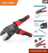Lightweight Crimping Tool for Heat Shrink Connectors - Ergonomic Design
