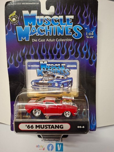Muscle Machines 2000 Originals 66 mustang (NG36) - Foto 1 di 3