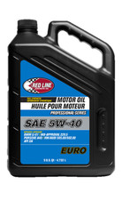 Red Line Pro-Series Euro 5W40 Motor Oil - 5 Quart 140.50 per gallon