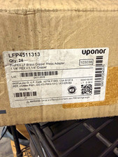 Uponor ProPEX Brass Straight Adapter 1-1/4" PEX x 1-1/4" Copper LFP4511313