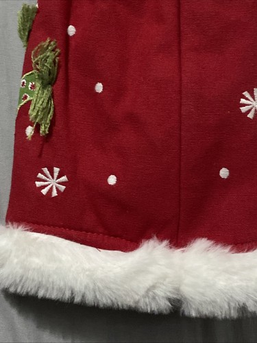 Weihnachten Nikolaus Quadrat Schneemann Topper Weinflasche Abdeckung - Bild 7 von 9