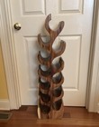 Suar Wood 12 Bottle Wine Holder Natural Finishing By AFD Home - Broken Top READ