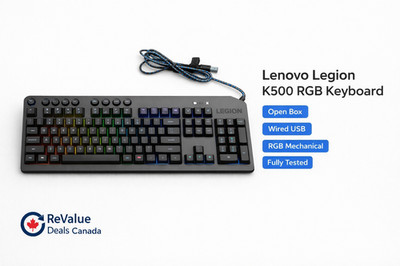 Lenovo Legion K500 RGB Mechanical Gaming Keyboard Full Size USB Wired New