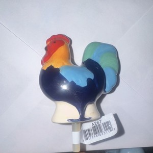 Nora Fleming retired  Cock A Doodle Doo Rooster Mini A267  Hand-Painted Ceramic 